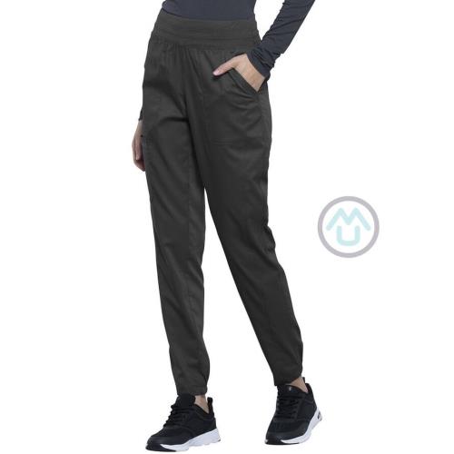 Zdravotnícke dámske jogger nohavice Cherokee Revolution ACTIVE STYLING - tmavo šedé L