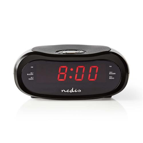 Rádiobudík NEDIS CLAR001BK