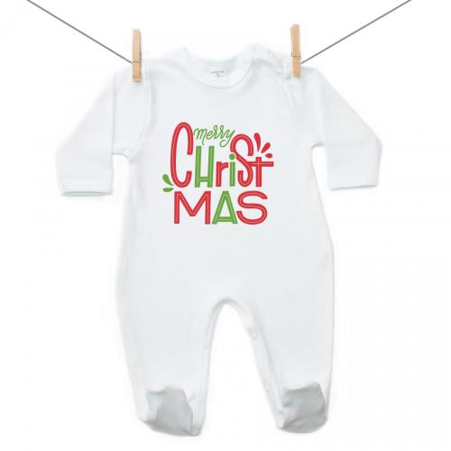 Boodyy Overal Merry Christmas 62 (2-4 mesiace)