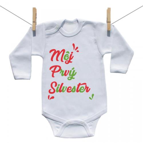 Boodyy Body s dlhým rukávom Môj prvý Silvester 68 (3-6 mesiacov)