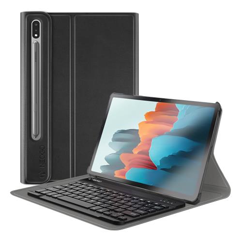 NEOGO Smart Cover Keyboard puzdro na Samsung Galaxy Tab S7 11'' 2020, čierne