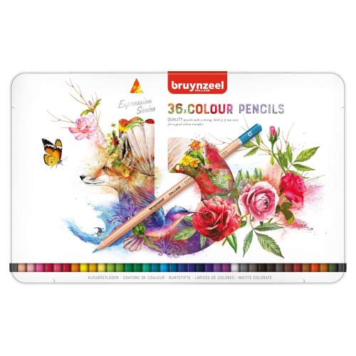 Bruynzeel Expression Colour Pencils farbičky, 36ks-Bruynzeel