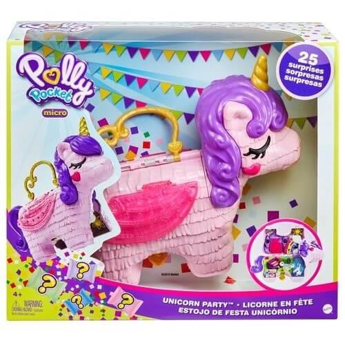 Sada piniát s jednorožcom Polly Pocket (#GVL88)-MOVEO