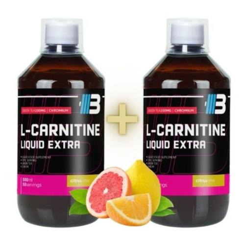 L-Carnitin liquid EXTRA citrus mix 500ml+500ml od BODY NUTRITION
