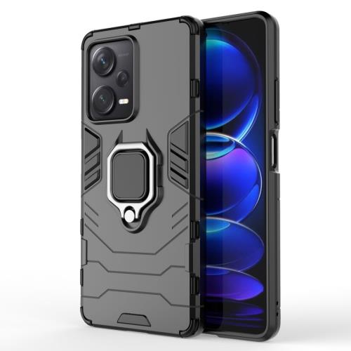 MG Ring Armor kryt na Xiaomi Redmi Note 12 Pro Plus, čierny