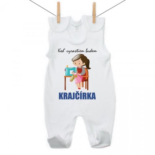Boodyy Dupačky Keď vyrastiem budem krajčírka 68 (3-6 mesiacov)