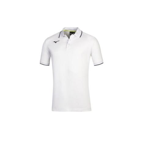 Mizuno Polo Pánske športové Polo tričko, biele, veľ. S 8225-s