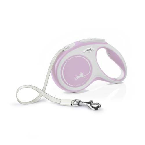 flexi New Comfort M popruh 5m ružová do 25kg