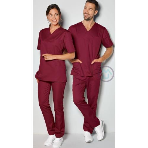 Blúza UNISEX 95° - bordová L