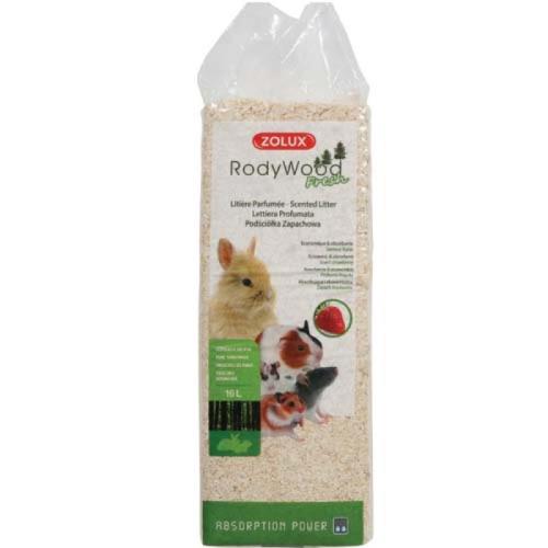 ZOLUX Podstielka pre hlodavce 1kg/16l hobliny s jahodovou vôňou