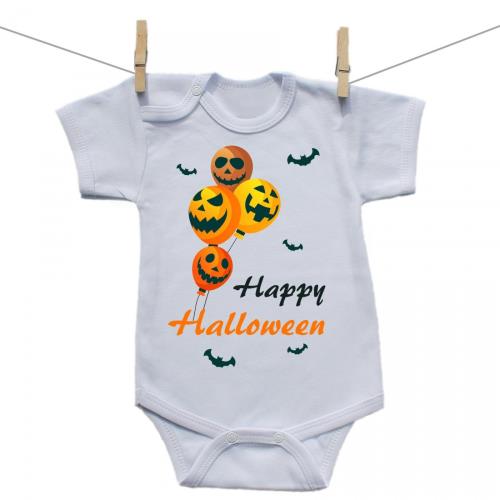 Boodyy Body s krátkym rukávom Happy Halloween 80 (9-12 mesiacov)