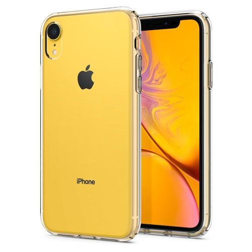 Spigen Liquid Crystal gumené púzdro pre iPhone XR, priesvitné