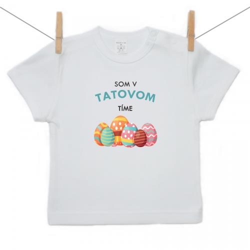Boodyy Tričko s krátkym rukávom Som v tatovom tíme 122 (6-7 rokov) 186-16286
