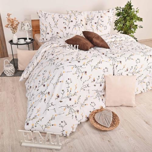 Obliečky krepové Carly EMI Štandardný set jednolôžko obsahuje 1x 140x200 + 1x 70x90