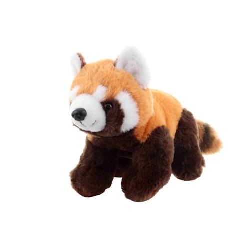 Panda červená plyšová 19cm
