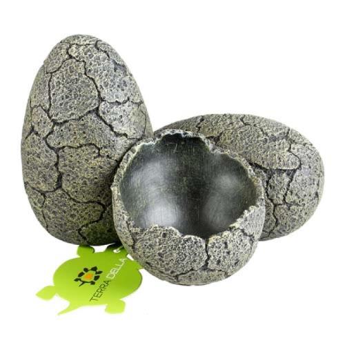 EBI TERRA DELLA Dekorácia do terária z polyesterovej živice so zabudovanou miskou na jedlo -vajcia L 18x16x13cm