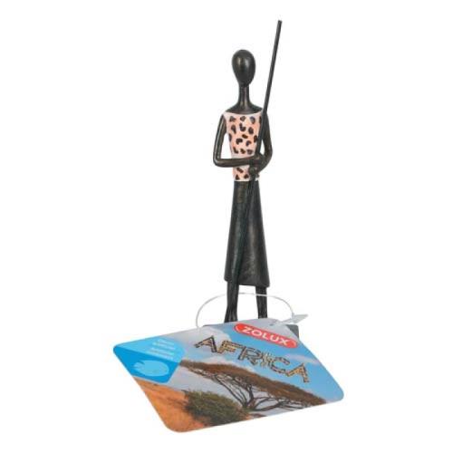 ZOLUX Dekorácia do akvárií s africkou tematikou- strážca S 39x22x138mm