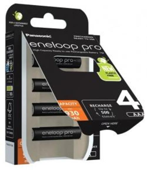Batéria ENELOOP PRO RC03 930mAh 4blister BLACK