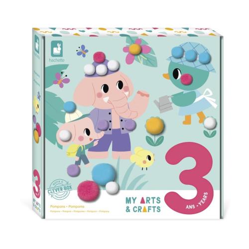 Janod Atelier Maxi Kreatívna sada My arts&crafts Brmbolce od 3 rokov