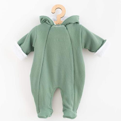 Dojčenská kombinéza s kapucňou New Baby Frosty mint 80 (9-12m), 20C53771