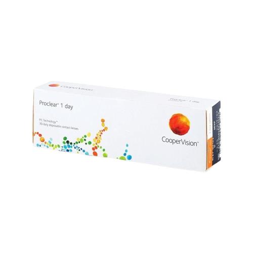 Denné Proclear 1 Day (30 šošoviek) Dioptrie: -4.75, Zakrivenie: 8.7, ID:283249