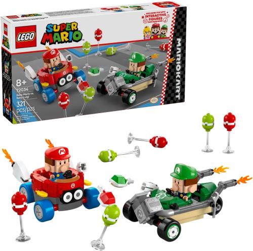 LEGO Mario Kart Baby Mario vs. Baby Luigi 72034