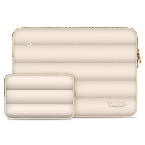 Tech-Protect Puffy obal na notebook 15-16'', béžový