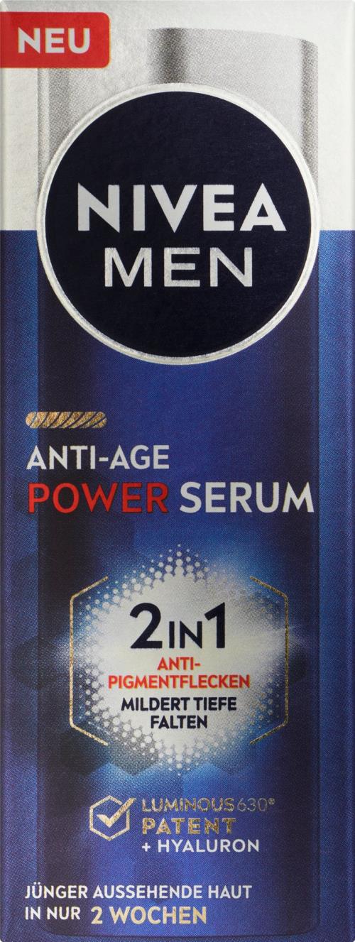 Nivea Men Posilňujúce Power sérum 2 v 1