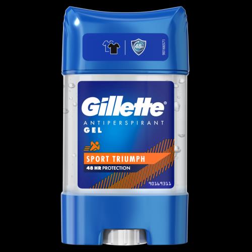 Gillette Antiperspirant A Dezodorant Priezračný gél Sport Triumph Pre mužov