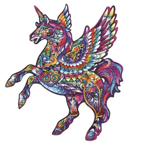Drevené puzzle Einhorn/M H21892