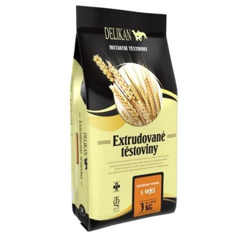 DELIKAN Instantné extrudované cestoviny s vajíčkami pre psy 3kg