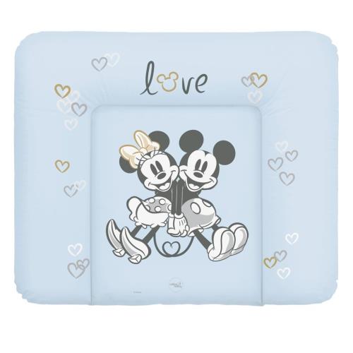 Podložka prebaľovacia mäkká na komodu (85x72) Disney Minnie & Mickey Blue
