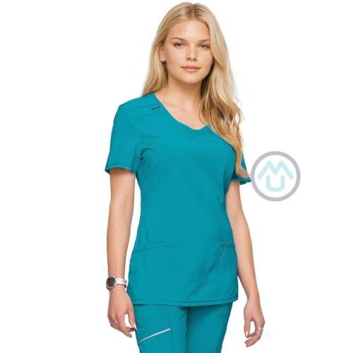 Zdravotnícka blúza INFINITY - modrozelená 2XL