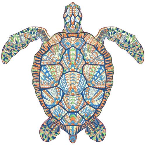 Drevené puzzle Sea Turtle - L H21923