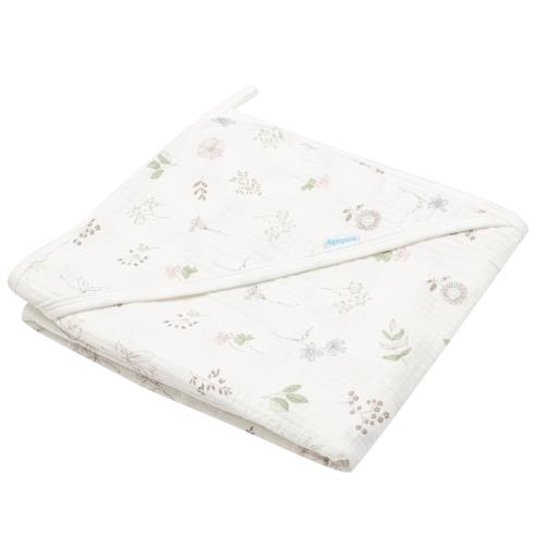 Detská mušelínová osuška s kapucňou New Baby Zoe 90x90cm , 20C55503