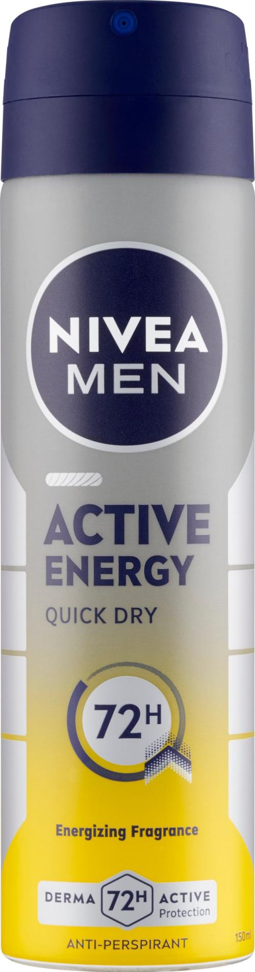 NIVEA Men Sprej AP Active Energy