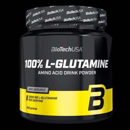 BioTech USA 100% L-Glutamine 500 g