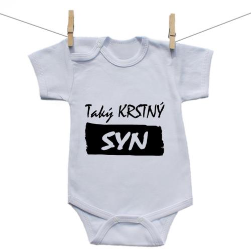 Boodyy Body s krátkym rukávom Taký krstný syn 98 (2-3 roky)