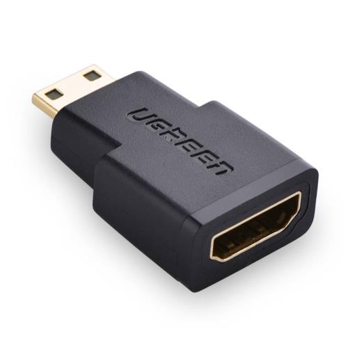 Ugreen adaptér Mini HDMI - HDMI M/F, čierny