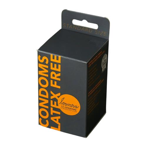 Bezlatexové kondomy - Condoms Latex Free - 12ks