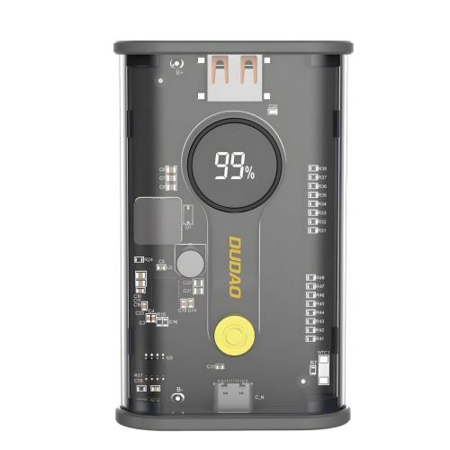 K16 Powerbanka - 1x USB-C, 1x USB-A, 22,5 W PD - 10 000 mAh - Čierna H35160