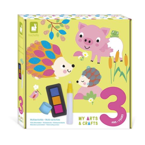 Janod Atelier Maxi Kreatívna sada My arts&crafts XXL sada s aktivitami od 3 rokov