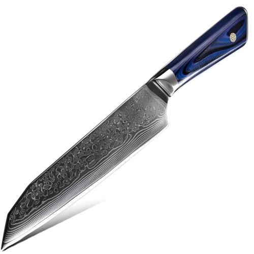 Damaškový kuchynský nôž Sasebo-Kiritsuke H20230