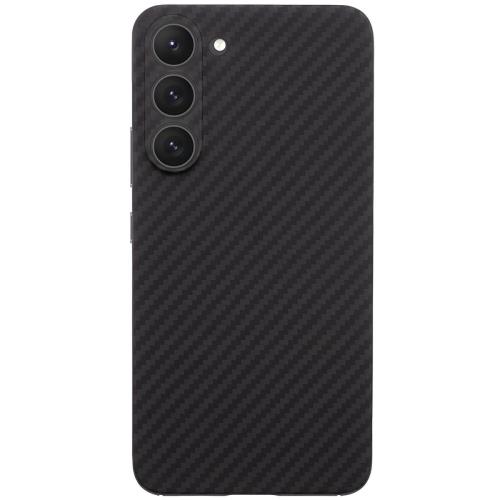 Ochranný obal s karbónovým vzorom pre Samsung Galaxy S23 Plus - Čierna H33229