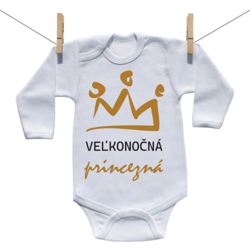 Boodyy Body s dlhým rukávom Veľkonočná princezná 92 (18-24 mesiacov)