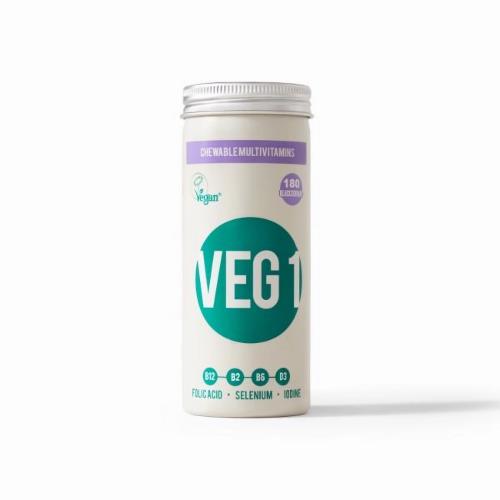 Multivitamín VEG1 - čierna ríbezľa, žuvacie tablety 180 ks