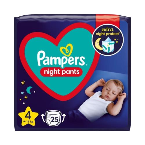Pampers Night Pants S4 25ks (9-15kg)