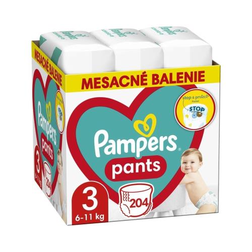Pampers Pants MP S3 204ks (6-11kg)