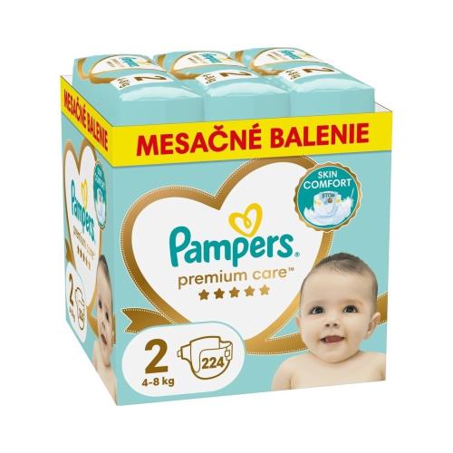 Pampers Premium MBP S2 224ks (4-8kg)