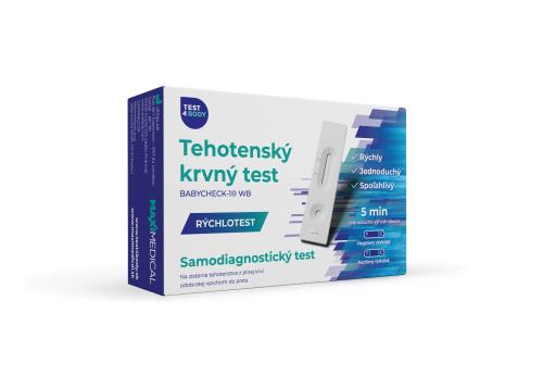 Test4Body Tehotenský krvný test BABYCHECK-1 WB
